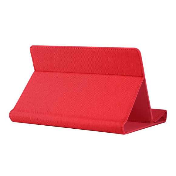 EIDERWOOD Universal Tablet Flip Cover m. Ståfunktion - 13.5 x 21.5 cm - Rød
