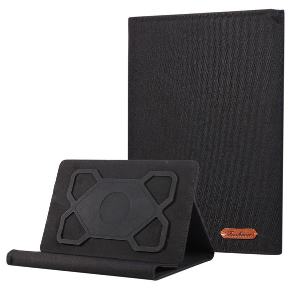 EIDERWOOD Universal Tablet Flip Cover m. Ståfunktion - 18 x 26.5 cm - Sort