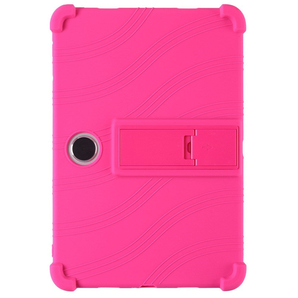 OnePlus Pad Lite EIDERWOOD Silikone Cover m. Ståfunktion - Lyserød