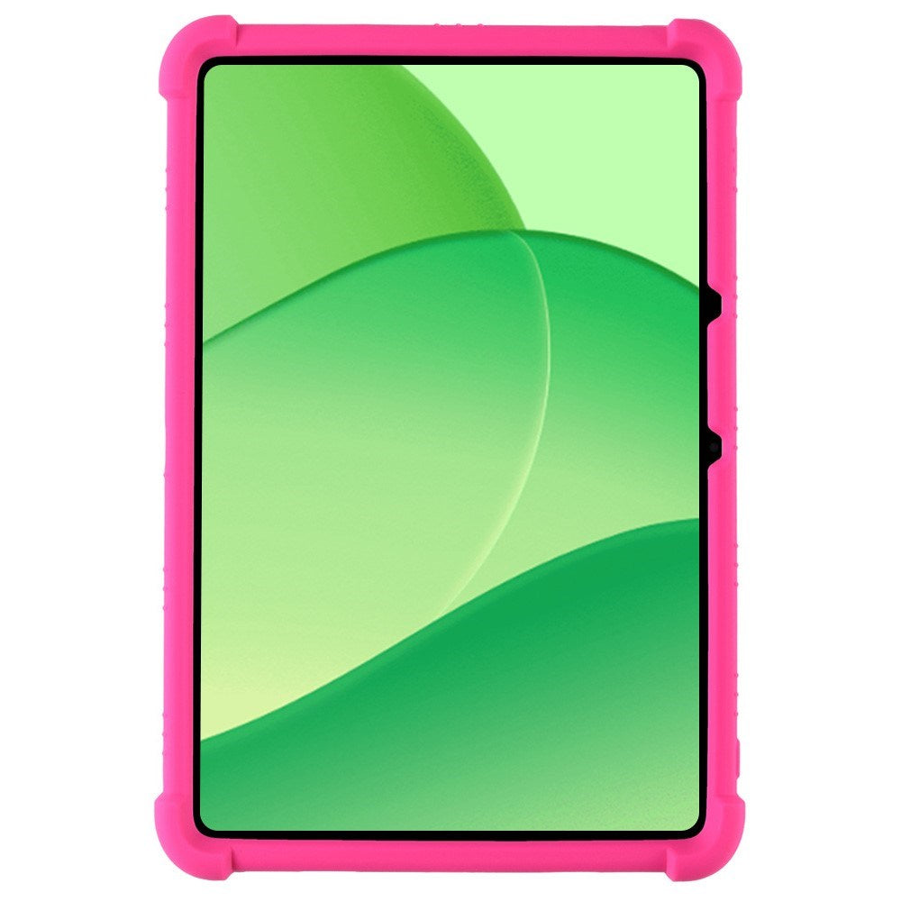 OnePlus Pad Lite EIDERWOOD Silikone Cover m. Ståfunktion - Lyserød