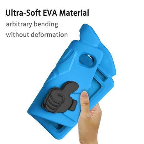 EIDERWOOD iPad Mini (2024 / 2021) Børne Cover m. Thumb Kickstand - Blå