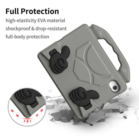 EIDERWOOD iPad Mini (2024 / 2021) Børne Cover m. Thumb Kickstand - Grå