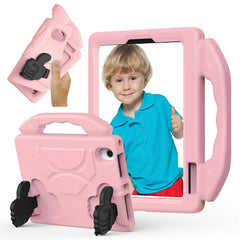 EIDERWOOD iPad Mini (2024 / 2021) Børne Cover m. Thumb Kickstand - Lyserød