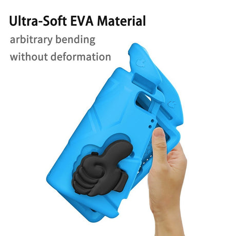 EIDERWOOD iPad 10.2" (2021 / 2020 / 2019) / Air (2019) Børne Cover m. Thumb Kickstand - Blå