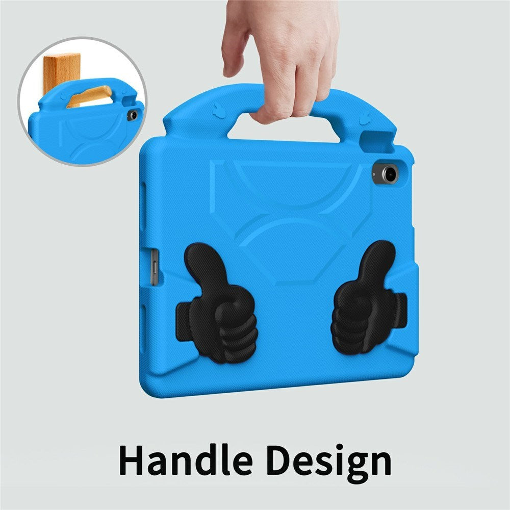 EIDERWOOD iPad Air 11" (2026 / 2025 / 2024) Børne Cover m. Thumb Kickstand - Blå