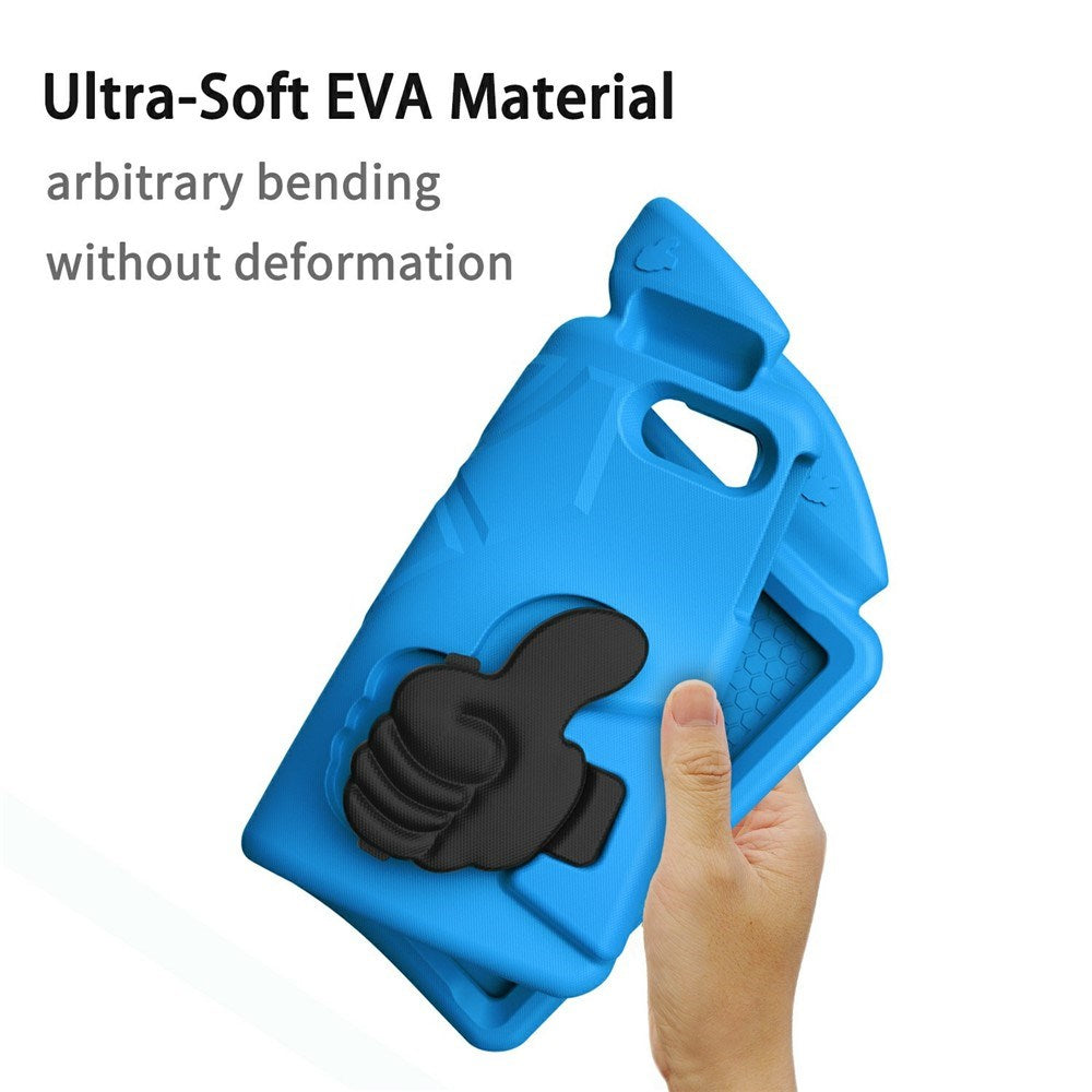 EIDERWOOD iPad Air 11" (2026 / 2025 / 2024) Børne Cover m. Thumb Kickstand - Blå