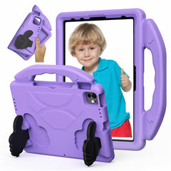 EIDERWOOD iPad Pro 11" (2025 - 2018) / Air (2022 / 2020) Børne Cover m. Thumb Kickstand - Lilla