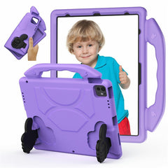 EIDERWOOD iPad Pro 12.9" (2022 / 2021 / 2020 / 2018) / Air 13" (2025 / 2024) / Pro 13" (2025 / 2024) Børne Cover m. Thumb Kickstand - Lilla