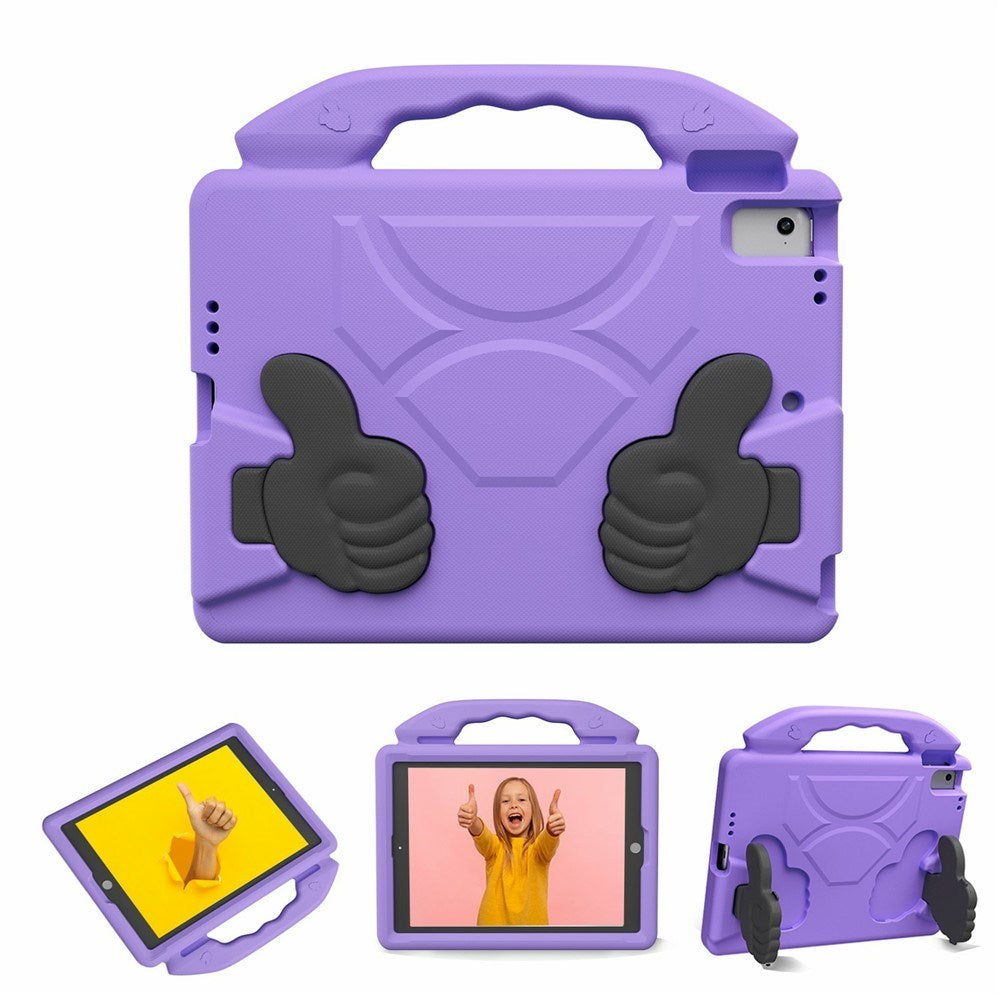 EIDERWOOD iPad 9.7" (2018 / 2017) / Air 2 / Air Børne Cover m. Thumb Kickstand - Lilla