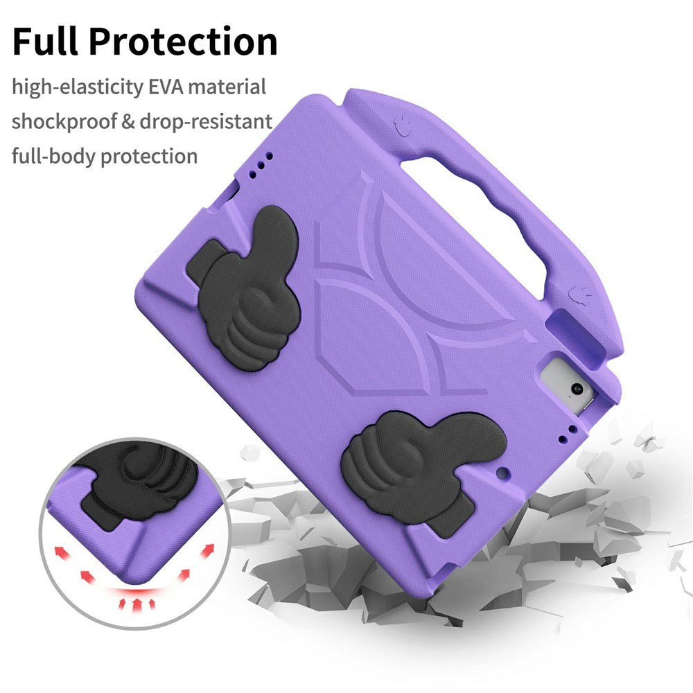 EIDERWOOD iPad 9.7" (2018 / 2017) / Air 2 / Air Børne Cover m. Thumb Kickstand - Lilla
