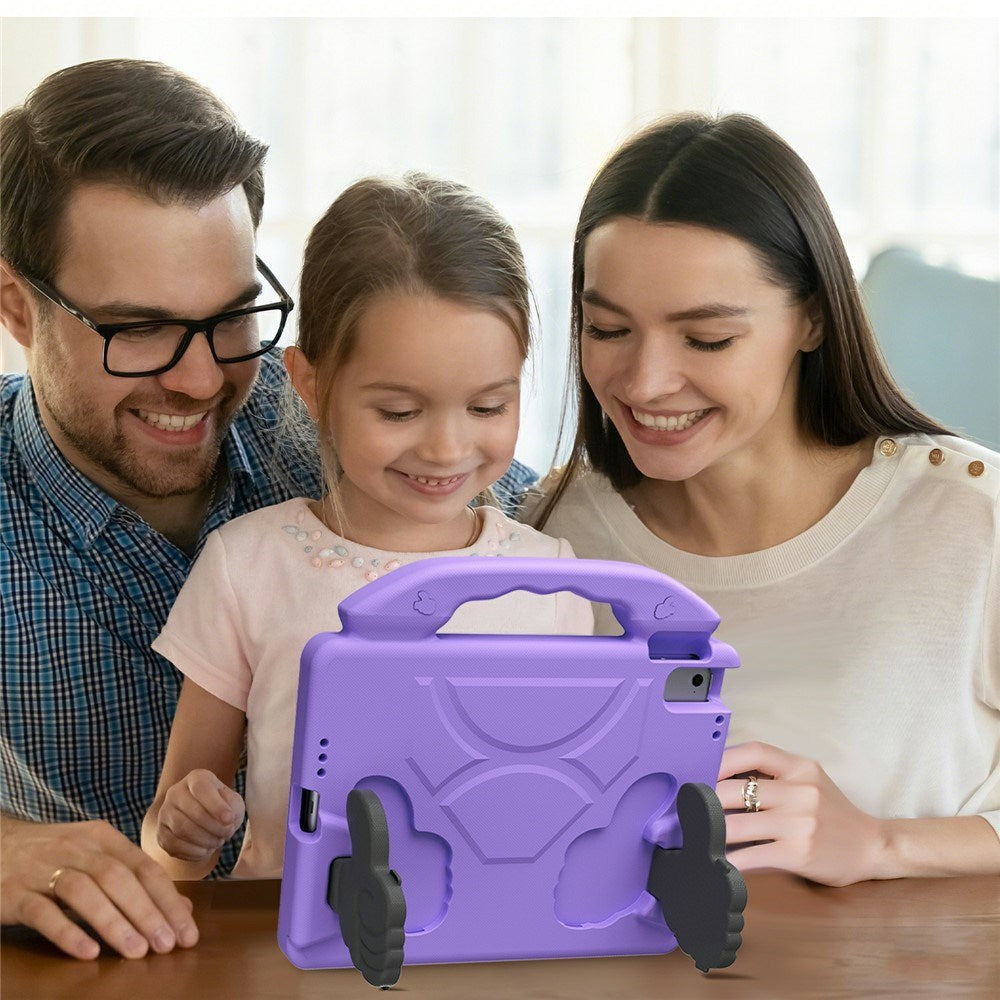 EIDERWOOD iPad 9.7" (2018 / 2017) / Air 2 / Air Børne Cover m. Thumb Kickstand - Lilla