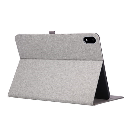 OnePlus Pad 3 Kunstlæder Flip Cover m. Kortholder & Ståfunktion - Grå