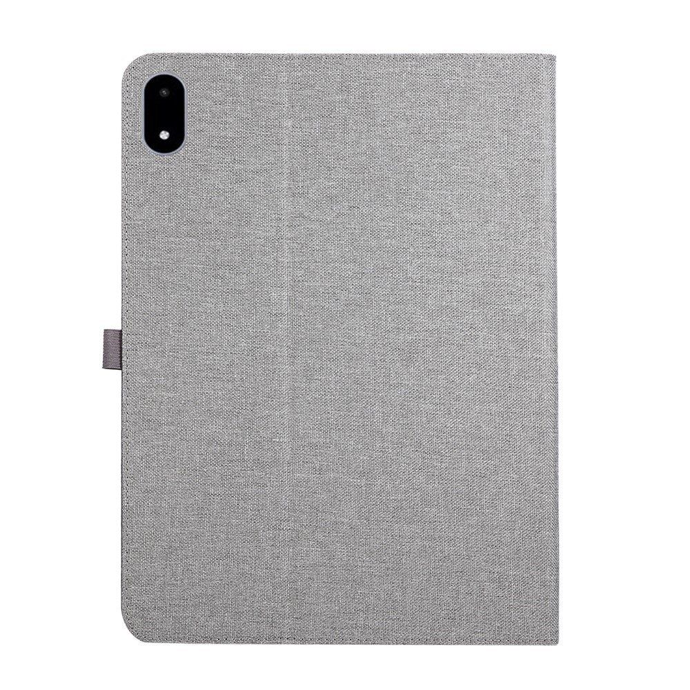OnePlus Pad 3 Kunstlæder Flip Cover m. Kortholder & Ståfunktion - Grå