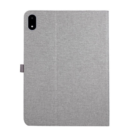 OnePlus Pad 3 Kunstlæder Flip Cover m. Kortholder & Ståfunktion - Grå