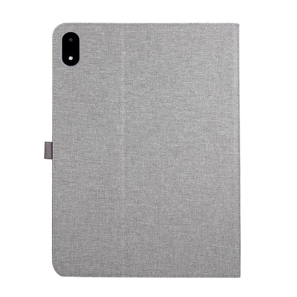 OnePlus Pad 3 Kunstlæder Flip Cover m. Kortholder & Ståfunktion - Grå