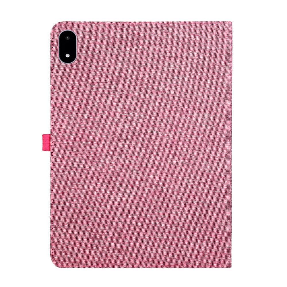 OnePlus Pad 3 Kunstlæder Flip Cover m. Kortholder & Ståfunktion - Lyserød