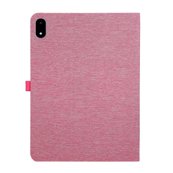OnePlus Pad 3 Kunstlæder Flip Cover m. Kortholder & Ståfunktion - Lyserød