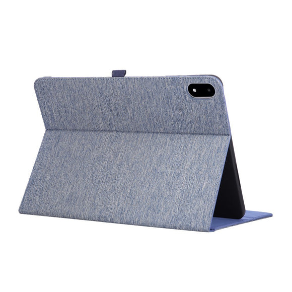 OnePlus Pad 3 Kunstlæder Flip Cover m. Kortholder & Ståfunktion - Blå