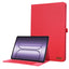 OnePlus Pad 3 Kunstlæder Flip Cover m. Kortholder & Ståfunktion - Rød