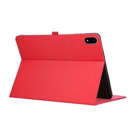 OnePlus Pad 3 Kunstlæder Flip Cover m. Kortholder & Ståfunktion - Rød