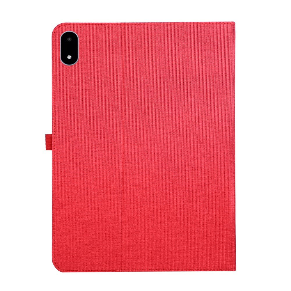 OnePlus Pad 3 Kunstlæder Flip Cover m. Kortholder & Ståfunktion - Rød