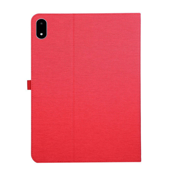 OnePlus Pad 3 Kunstlæder Flip Cover m. Kortholder & Ståfunktion - Rød
