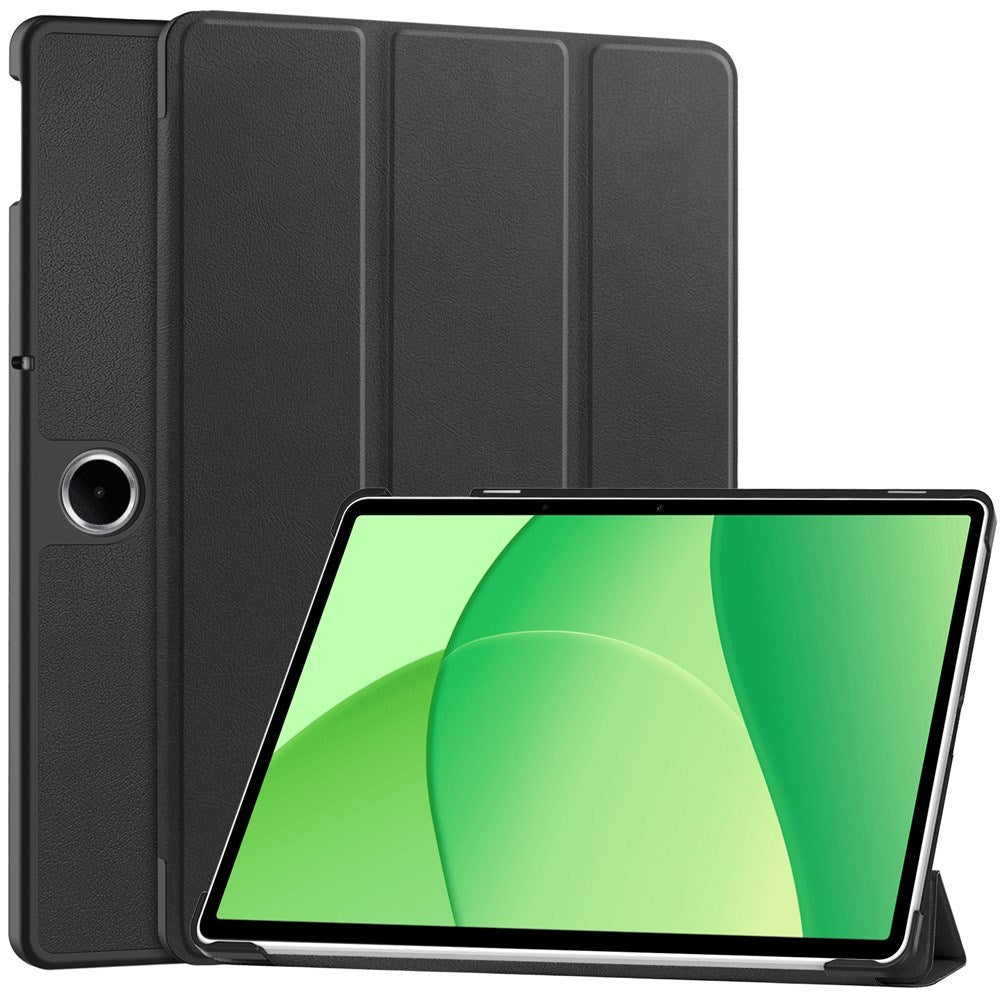 OnePlus Pad Lite EIDERWOOD Kunstlæder Flip Cover m. Ståfunktion - Sort