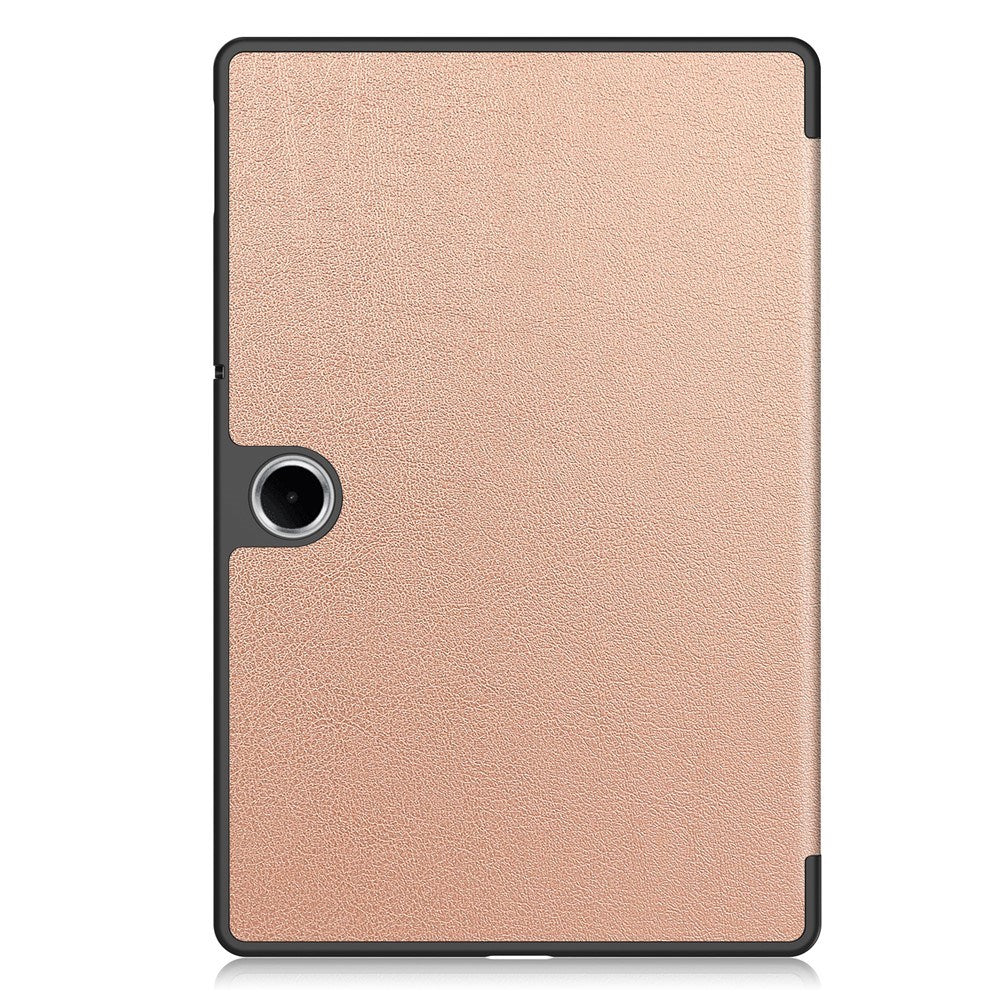 OnePlus Pad Lite EIDERWOOD Kunstlæder Flip Cover m. Ståfunktion - Rose Gold