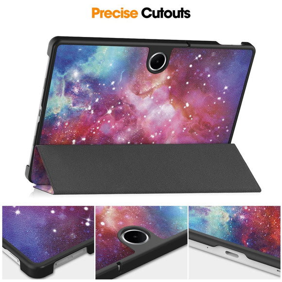 EIDERWOOD OnePlus Pad Lite Kunstlæder Flip Cover - Galakse