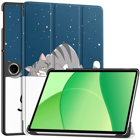 EIDERWOOD OnePlus Pad Lite Kunstlæder Flip Cover - Kat