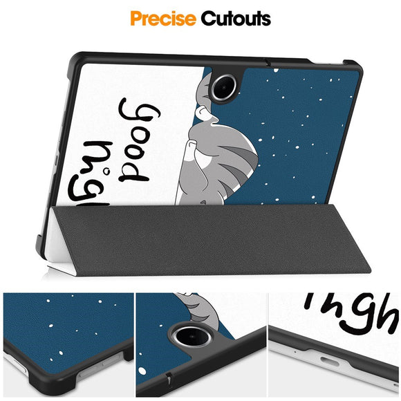 EIDERWOOD OnePlus Pad Lite Kunstlæder Flip Cover - Kat