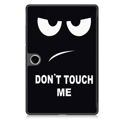 EIDERWOOD OnePlus Pad Lite Kunstlæder Flip Cover - Don't Touch Me