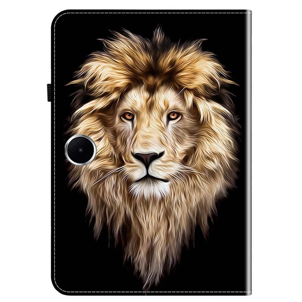 OnePlus Pad Lite EIDERWOOD Kunstlæder Flip Cover m. Motiv - Løve