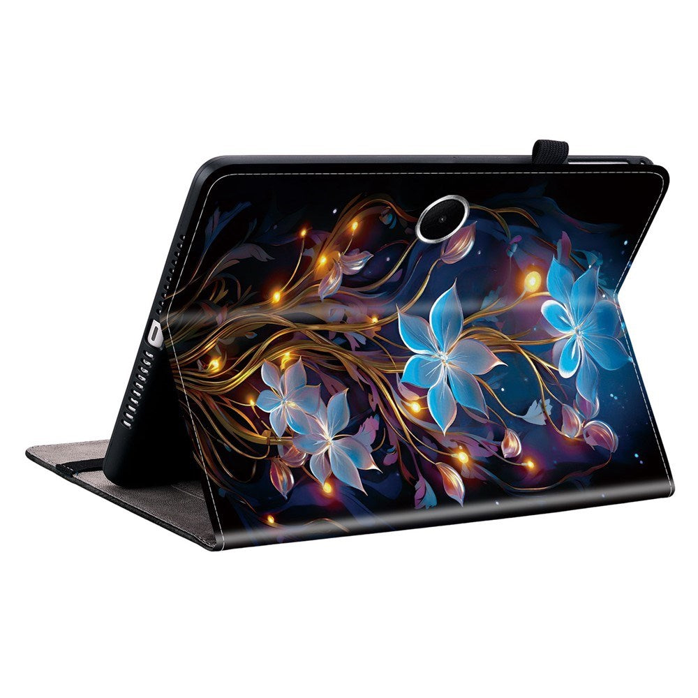 OnePlus Pad Lite EIDERWOOD Kunstlæder Flip Cover m. Motiv - Ildkrone Blomst
