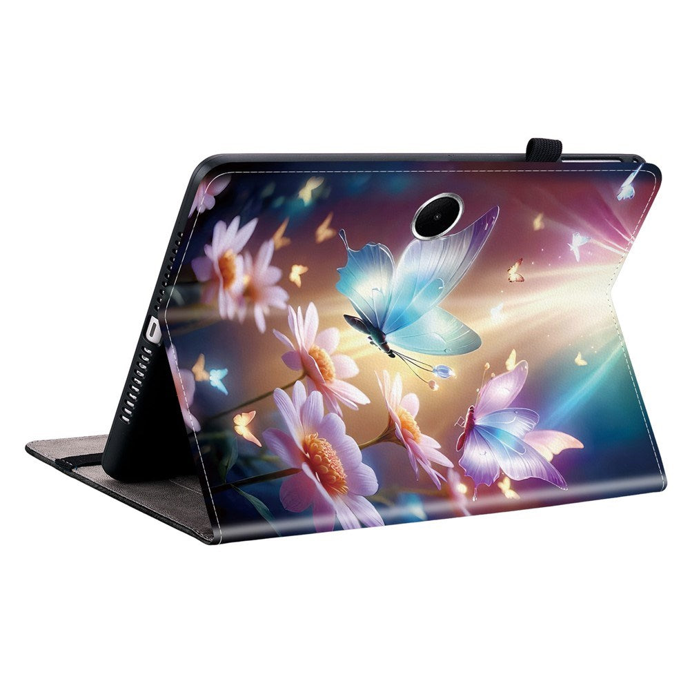 OnePlus Pad Lite EIDERWOOD Kunstlæder Flip Cover m. Motiv - Sommerfugle / Blomster