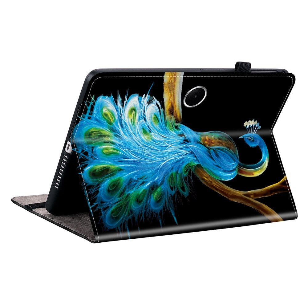 OnePlus Pad Lite EIDERWOOD Kunstlæder Flip Cover m. Motiv - Påfugl