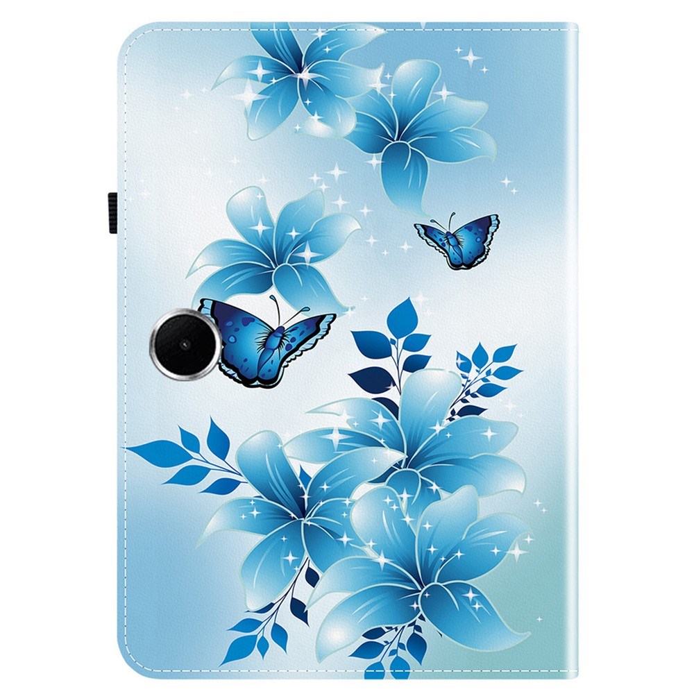 OnePlus Pad Lite EIDERWOOD Kunstlæder Flip Cover m. Motiv - Blå Sommerfugle