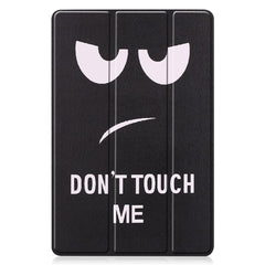 EIDERWOOD Samsung Galaxy Tab S11 / S10 Lite Kunstlæder Flip Cover m. Motiv - "Don't Touch Me"