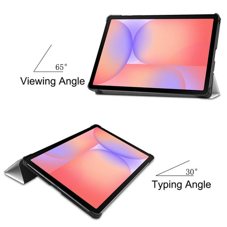 EIDERWOOD Samsung Galaxy Tab S11 / S10 Lite Kunstlæder Flip Cover m. Motiv - Sovende Kat
