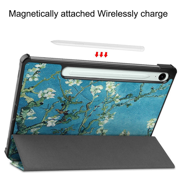 EIDERWOOD Samsung Galaxy Tab S11 / S10 Lite Kunstlæder Flip Cover m. Motiv - Træ