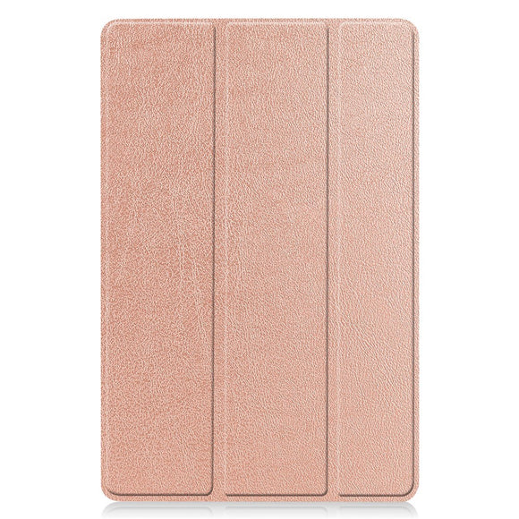 EIDERWOOD Samsung Galaxy Tab S11 / S10 Lite Tri-Fold Kunstlæder Flip Cover - Rose Gold
