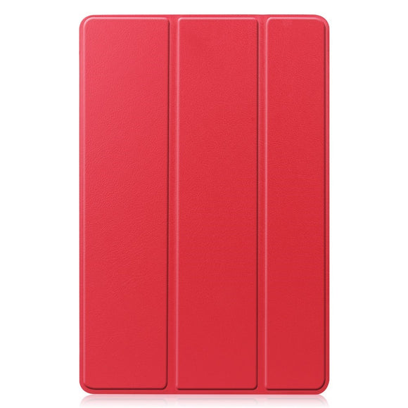 EIDERWOOD Samsung Galaxy Tab S11 / S10 Lite Tri-Fold Kunstlæder Flip Cover - Rød