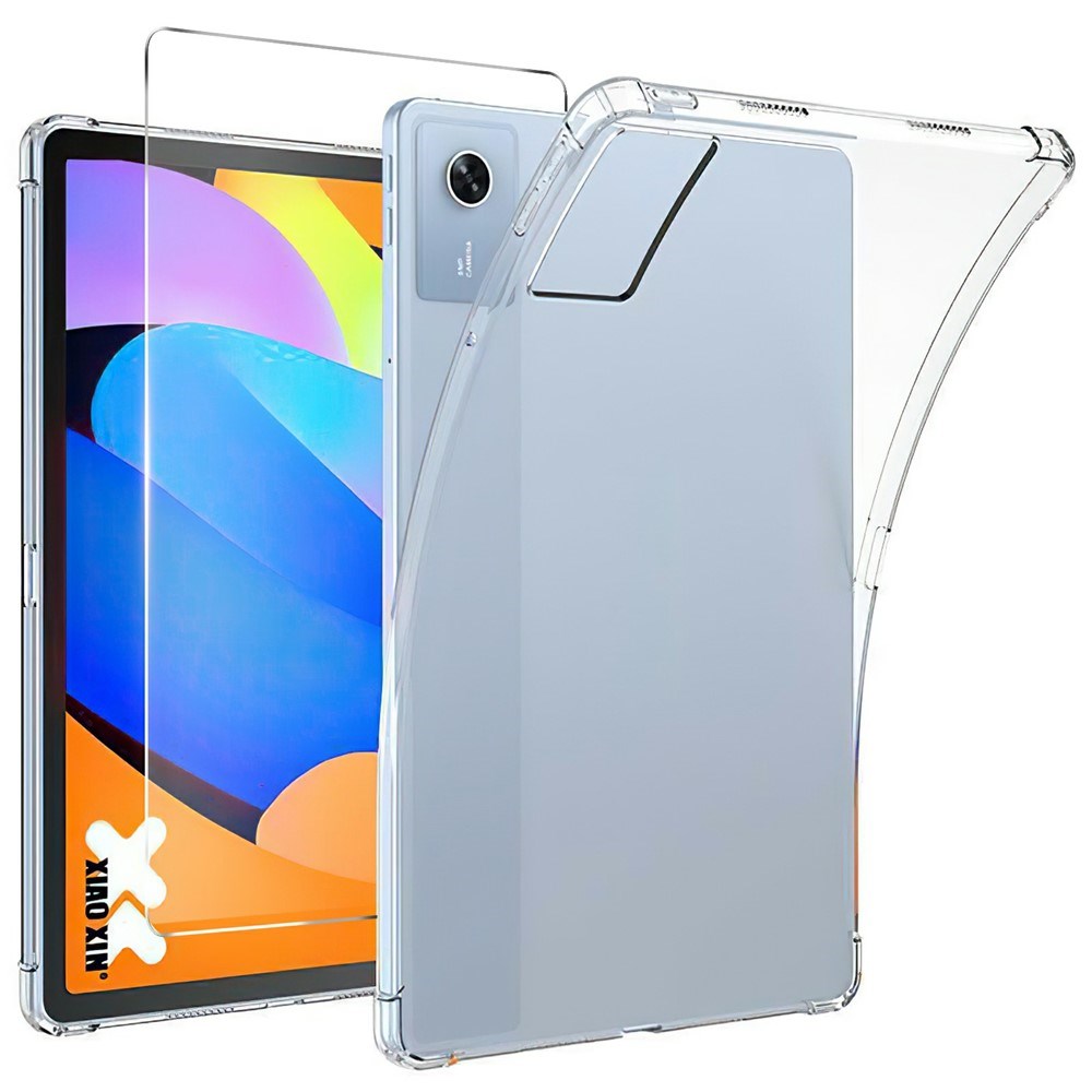 Lenovo Idea Tab 11 EIDERWOOD Fleksibelt Plast Cover m. Skærmbeskyttelse - Gennemsigtig