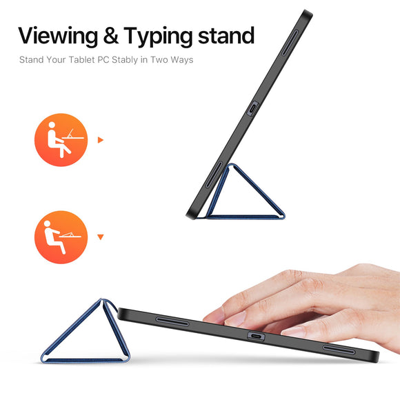 Samsung Galaxy Tab S11 Ultra DUX DUCIS DOMO Series Cover m. Pen Holder - Blå