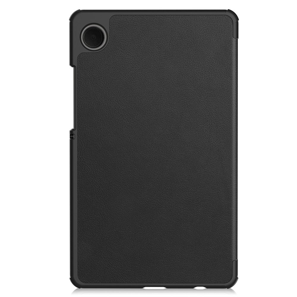 Samsung Galaxy Tab A11 EIDERWOOD Læder Cover m. Ståfunktion - Sort