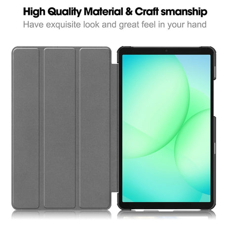 Samsung Galaxy Tab A11 EIDERWOOD Læder Cover m. Ståfunktion - Blå