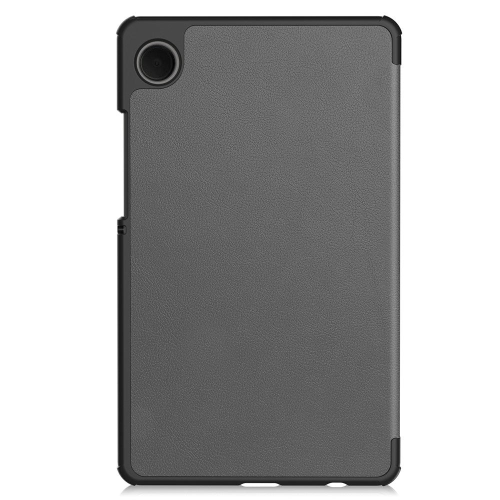 Samsung Galaxy Tab A11 EIDERWOOD Læder Cover m. Ståfunktion - Grå