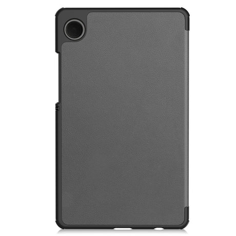 Samsung Galaxy Tab A11 EIDERWOOD Læder Cover m. Ståfunktion - Grå