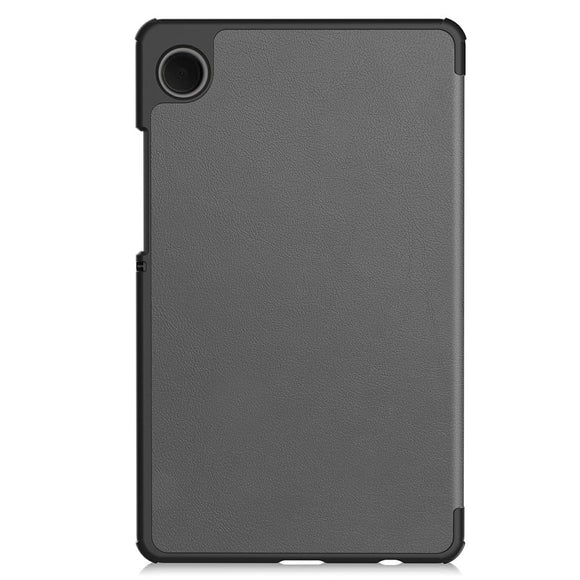 Samsung Galaxy Tab A11 EIDERWOOD Læder Cover m. Ståfunktion - Grå