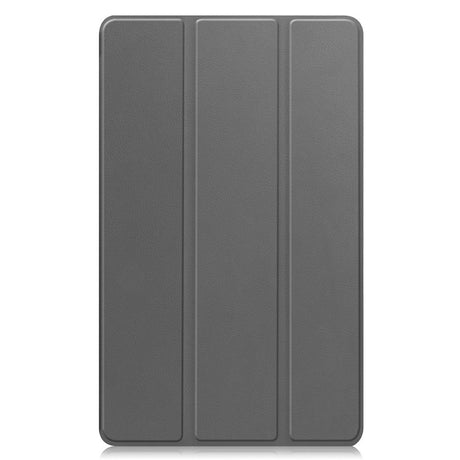 Samsung Galaxy Tab A11 EIDERWOOD Læder Cover m. Ståfunktion - Grå